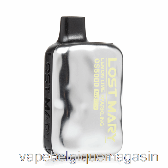 Vape Belgique Perdu Mary Os5000 Lustre Jetable Citron Lime Pétillant